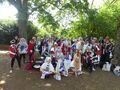 Frieren meetup with cosplay on the bottom left.