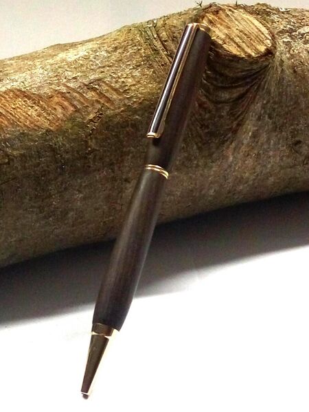 File:Woodturned Pen.jpg