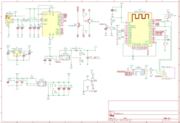 Circuit overview in KiCad.