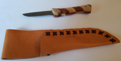 Project:Damast-Messer mit Lederscheide