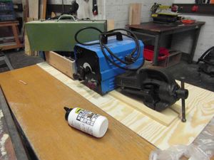 apply gluing pressure with clamps and/or heavy stuff