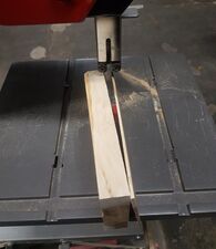 resawing wood into thinner boards